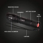 JARDLITE 4-Pack LED Tactical Flashlight Set