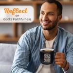 Inspirational Black Camp Ceramic Coffee Mug - 13 oz