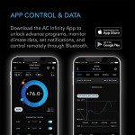 AC Infinity Controller 67, Smart Bluetooth Fan Controller with Temperature, Humidity, Schedules, Grow Cycles, Dynamic Speed Programming for CLOUDLINE Airlift Fans Cooling and Ventilation
