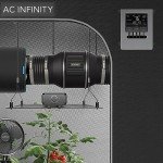 AC Infinity CLOUDLINE PRO T8, Quiet 8” Inline Duct Fan with Temperature Humidity VPD Controller, WiFi Integrated App Control - Ventilation Exhaust Fan for Heating Cooling, Grow Tents, Hydroponics
