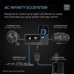 AC Infinity Controller 69 PRO+, Smart Environmental Controller 8-Port with Temp, Humidity, VPD, Timer, Cycle, Schedule Controls, for Grow Tent Cooling Ventilation Lighting (Bluetooth + WiFi, 8-Port)