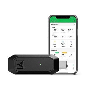 VIVOSUN GrowHub Controller E25 for Grow Tent Cooling Ventilation Lighting, Supports Smart Grow System Devices, Easy to Install & Use, WiFi App Controllable, Expansion Port for E42/E42A