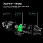 VIVOSUN Smart Air Filtration G4 Kit 4", AeroZesh G4 Inline Duct Fan with E12 Speed Controller, Carbon Filter & 8' Ducting, Cooling & Ventilation System for Grow Tents, Indoor Gardening, Hydroponics