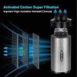 MELONFARM Air Filtration Kit 4", Built-in 14cm Fan Low Nois Carbon Filter with 12-Speed Controller, 8' Ducting, Cooling & Ventilation System for Grow Tents, Indoor Gardening, Hydroponics