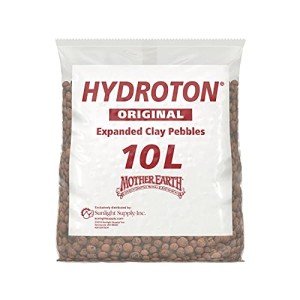 Hydroton Original Clay Pebbles - 10 Liter | Lightweight Expanded Clay Aggregate Made in Germany
