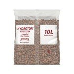 Hydroton Original Clay Pebbles - 10 Liter | Lightweight Expanded Clay Aggregate Made in Germany