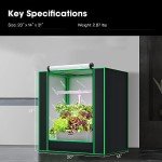 VIVOSUN Small Indoor Grow Tent for Hydroponics