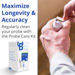Bluelab Conductivity Pen Meter and Probe Care Kit for Conductivity-Water, Temperature and Nutrient Tester (CF, EC, PPM 500/700) with EC Solution and Cleaner for Hydroponics and Indoor Growing