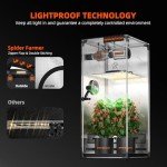 Spider Farmer 3x3 Indoor Grow Tent with Window