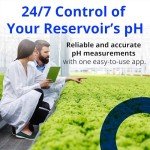 Bluelab pH Controller Wi-Fi 24/7 Reservoir Monitoring for pH with Automated Nutrient Dosing, Edenic Integration, Replaceable Probes Safety Features Optimal for Hydroponics & Indoor Plants