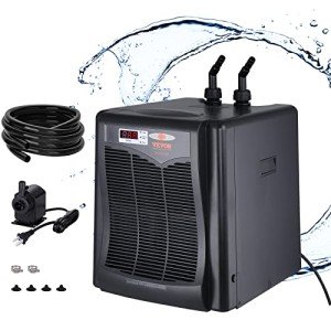 VEVOR 1/3 HP Hydroponic Aquarium Water Chiller