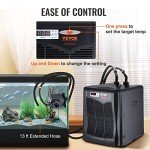 VEVOR 1/3 HP Hydroponic Aquarium Water Chiller