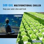 VEVOR 1.5 HP Hydroponic Aquarium Chiller System