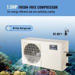 VEVOR 1.5 HP Hydroponic Aquarium Chiller System