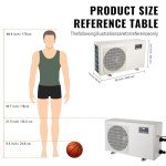 VEVOR 1.5 HP Hydroponic Aquarium Chiller System