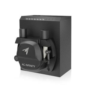 AC Infinity Peristaltic Dosing Pump, 10-Level Control with Adjustable 21-210 mL/min High Flow Rate, Roller Pump for Hydroponics, Aquariums, Scientific Labs
