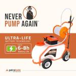 PetraTools 14-Gallon Battery-Powered Weed Sprayer