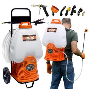 PetraTools 6.5 Gallon Backpack Sprayer with Cart