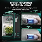 MARS HYDRO 5x5 Grow Tent with High Reflective Mylar
