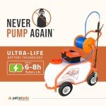 PetraTools 14-Gallon Battery-Powered Weed Sprayer