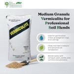 PVP Medium Vermiculite – Professional Grade – Excellent Soil Conditioner - Medium Granule – 103 Quarts - 4 Cubic Foot