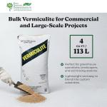 PVP Medium Vermiculite – Professional Grade – Excellent Soil Conditioner - Medium Granule – 103 Quarts - 4 Cubic Foot
