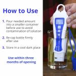 Bluelab pH 4.0 & 7.0 Calibration Solution Kit - pH Meter & pH Pen Calibration for Balanced Nutrient Solution NIST Traceable | Hydroponics, Gardening & Growing Tents (500 ml/ 16.9 Fl Oz Each)