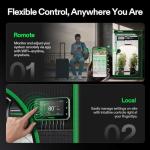 VIVOSUN GrowHub Controller E42A for Grow Tent, Smart Environmental WiFi-Controller with Temperature, Humidity, VPD, Timer, Cycle, Schedule Controls, Cooling Ventilation Lighting Programming