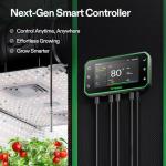 VIVOSUN GrowHub Controller E42A for Grow Tent, Smart Environmental WiFi-Controller with Temperature, Humidity, VPD, Timer, Cycle, Schedule Controls, Cooling Ventilation Lighting Programming