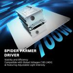 Spider Farmer 2025 SF1000D LED Grow Lights with Samsung LM301B Diodes Full Spectrum Grow Light for Indoor Plants Veg/Bloom Growing Lamps in Grow Tent