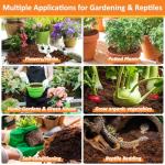 Legigo 4 Pack Premium Coco Coir Brick for Plants- 100% Organic Compressed Coconut Coir Bricks Starting Mix, Coco Coir Fiber Coconut Husk for Planting, Gardening, Potting Soil Substrate, Herbs