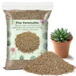 Sukh 14.6OZ Vermiculite - Organic Vermiculite for Gardening Plants Fine Horticultural Soil Amendments Bulk Additive Perfect Potted and Garden Professional Grade 1-3mm