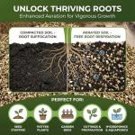 Sukh 14.6OZ Vermiculite - Organic Vermiculite for Gardening Plants Fine Horticultural Soil Amendments Bulk Additive Perfect Potted and Garden Professional Grade 1-3mm