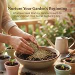 Sukh 14.6OZ Vermiculite - Organic Vermiculite for Gardening Plants Fine Horticultural Soil Amendments Bulk Additive Perfect Potted and Garden Professional Grade 1-3mm