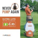 PetraTools 6.5 Gallon Backpack Sprayer with Cart