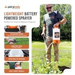 PetraTools 2-Gallon Battery Powered Sprayer