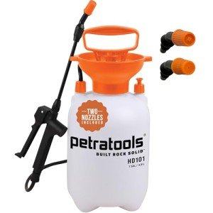 Petratools 1 Gallon Garden Pump Sprayer with Hose