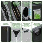48"x48" Grow Tent for Indoor Plants 4x4