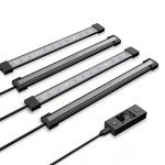 AC Infinity IONBEAM U4, Targeted Spectrum UV LED Grow Light Bars 11”, 4-Bar Lighting Kit with 365nm and 395nm Diodes, Digital Dimming Schedule Controller, for Indoor Plants, Grow Tents, Greenhouses