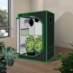 Indoor Hydroponic Grow Tent 48"x24"x60" with Window