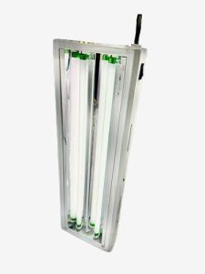 lumiastar 2Ft 2Bulbs T5 Grow Lights Panel, 6500K Full Sun Light, 5000 Lumen Output