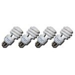SunBlaster SL0900151 13 Watt Indoor Energy-Efficient Plant Grow Light Set with 4 CFL Lightbulbs for All Year Usage in Home