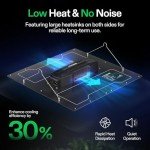 VIVOSUN VS4000 LED Grow Light with Full Spectrum Diodes & Brand Driver Dimmable Sunlike Lights for Seedling Veg & Bloom Plant Grow Lamp for 4x4/5x5 Grow Tent