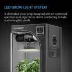 AC Infinity IONBOARD S22, LED Grow Light Board with Samsung LM301H Diodes, Deeper Penetration Full Spectrum Lighting, for Veg Bloom Indoor Plants in Grow Tents Greenhouses (2x2)