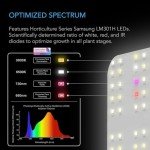 AC Infinity IONBOARD S22, LED Grow Light Board with Samsung LM301H Diodes, Deeper Penetration Full Spectrum Lighting, for Veg Bloom Indoor Plants in Grow Tents Greenhouses (2x2)