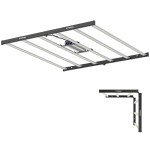 VIVOSUN VSFL6450 Bar LED Grow Light, 645W 6 Bars Plant Grow Light, Foldable & Dimmable, Full Spectrum with UR/FR Light for Indoor Plants