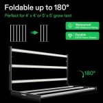 VIVOSUN VSFL6450 Bar LED Grow Light, 645W 6 Bars Plant Grow Light, Foldable & Dimmable, Full Spectrum with UR/FR Light for Indoor Plants