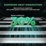 MARS HYDRO 2025 New Version FC-E4800 Foldable LED Grow Light 4x4ft Full Spectrum Grow Light Bar 480Watt Plant Growing Light Remote Control