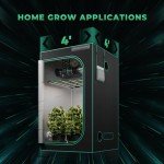 MARS HYDRO 2025 New Version FC-E4800 Foldable LED Grow Light 4x4ft Full Spectrum Grow Light Bar 480Watt Plant Growing Light Remote Control