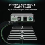 MARS HYDRO FC4000 Samsung LM301H EVO Bar LED Grow Light 2x4, 765 Diodes with Smart Controller 320W Full Spectrum Daisy Chain Dimmable Commercial Plant Grow Lights for Indoor Growing